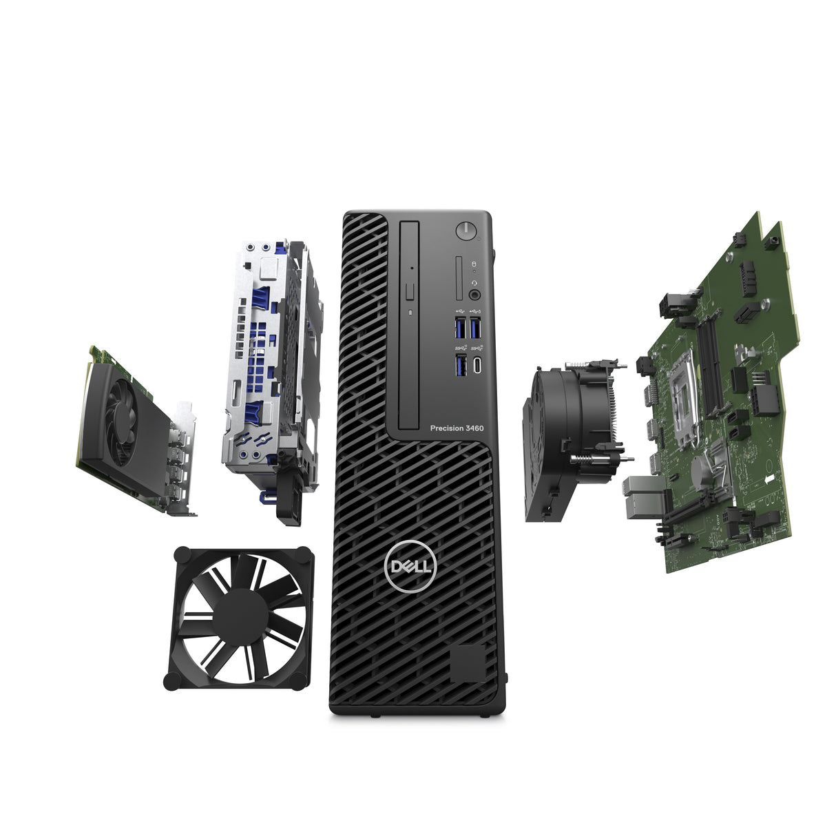 EAN 5397184901540 - DELL Precision 3460 Intel® Core™ i7 i7-14700 16 GB DDR5-SDRAM 512 GB SSD NVIDIA T1000 Windows 11 Pro SFF imagen 6