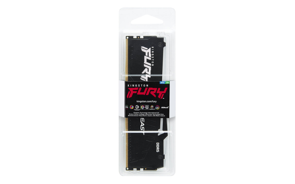 Memoria Kingston Fury Beast Rgb 8gb 6000 Mhz Kf560c36bbea-8, Cl36 1.25v Negro