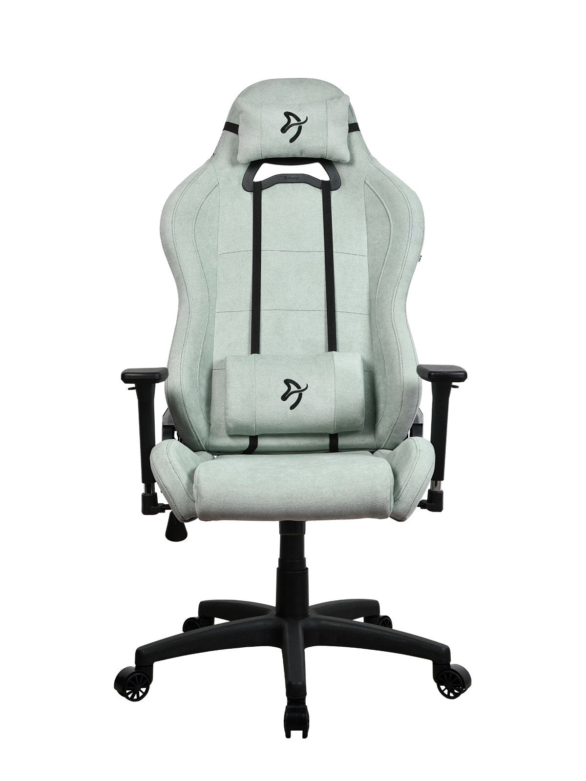 Silla Gaming Arozzi Torretta De Tejido Suave -Verde Perla