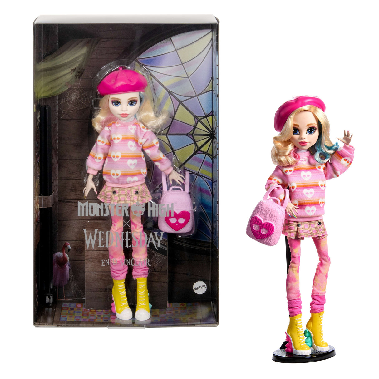 Muñeca Mattel Monster High X Wednesday - Enid Hxj05