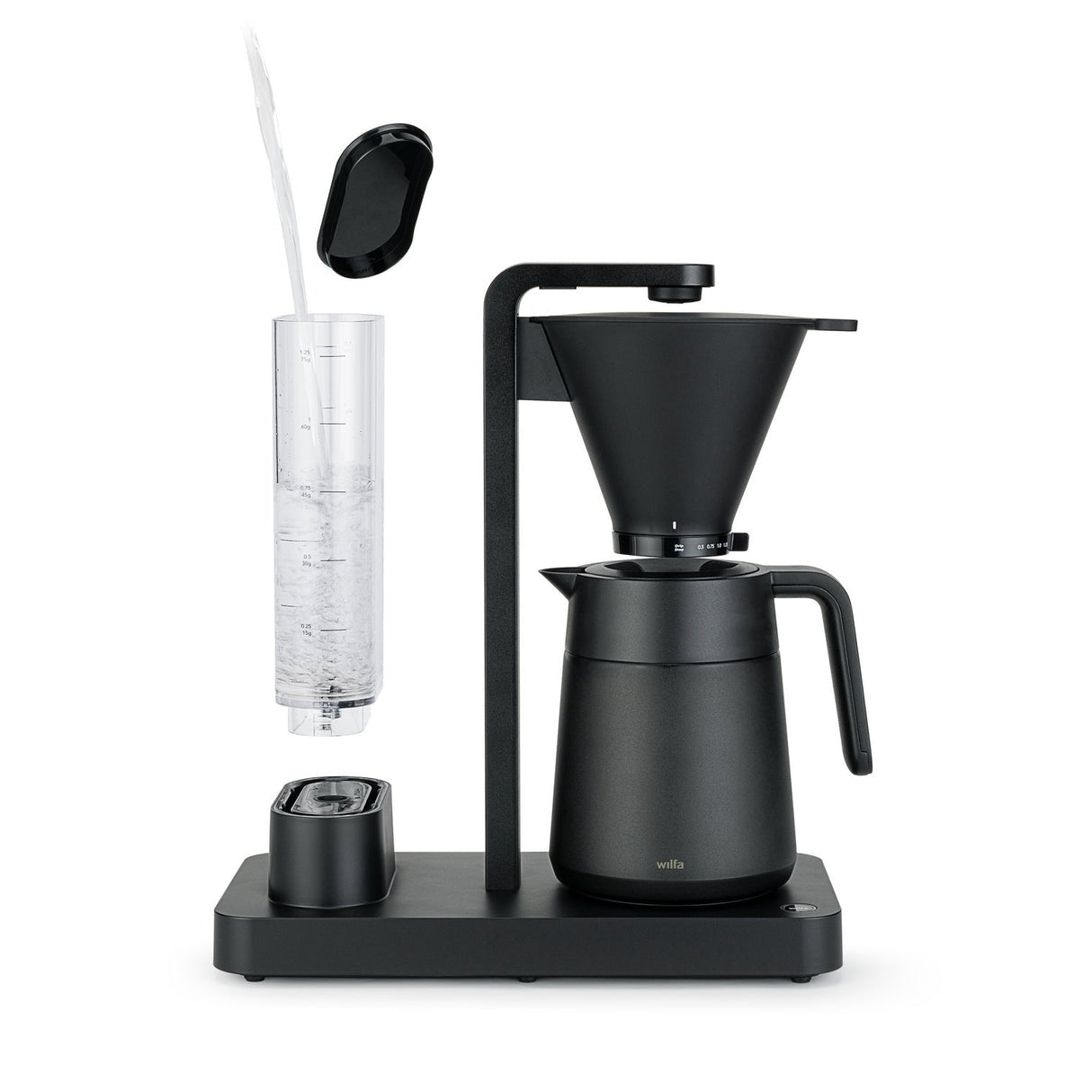 Wilfa Performance Thermo (Negro, 1800 Watt, 1,25 L/10 Tassen) 602278