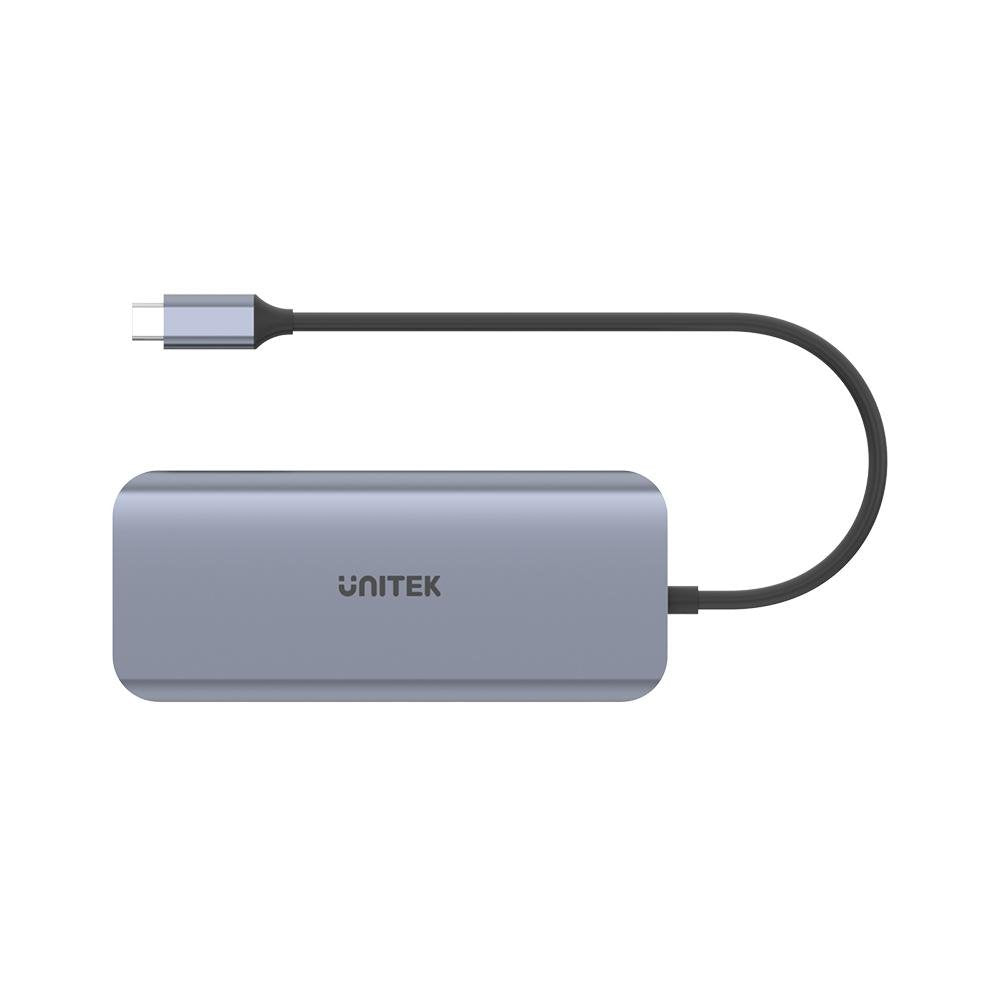 EAN 4894160042828 - UNITEK D1026B base para portátil y replicador de puertos USB 3.2 Gen 1 (3.1 Gen 1) Type-C Gris imagen 3