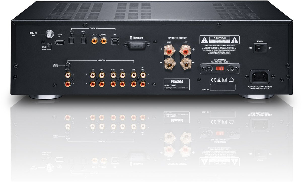Magnat Mr 780 Híbrido Amplificador Estéreo Negro