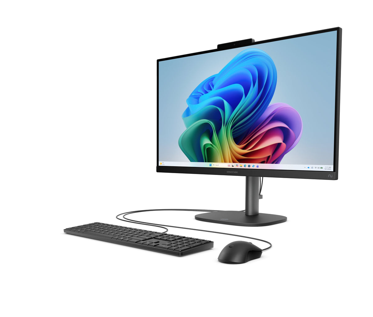 All In One Hp Omnistudio 24 Cw0001ns Copilot+ Pc 23.8" Full Hd Amd Ryzen Ai 7 445 50 Tops 32 Gb Ram 1 Tb Ssd Windows 11 Home Blanco Algodón