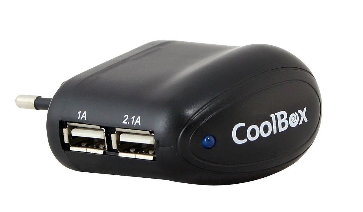 EAN 8437012429710 - CoolBox UX-2 Universal Negro Corriente alterna Interior imagen 1