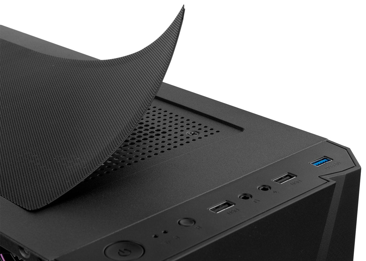 Caja Pc Nox Semitorre Hummer Frost Argb Lighting