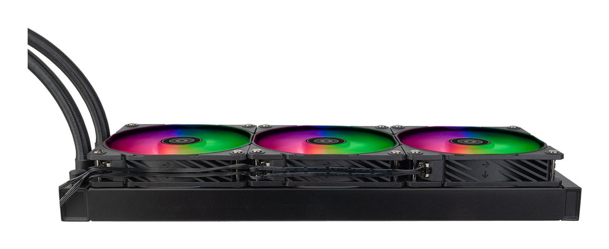 Refrigeración Silverstone Novapeak 360 Argb 360mm Por Agua Negro Sst-Np360-Argb