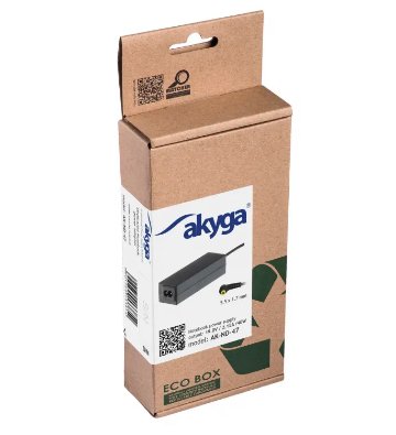 EAN 5901720133854 - Akyga AK-ND-47 adaptador e inversor de corriente Interior 40 W Negro imagen 2
