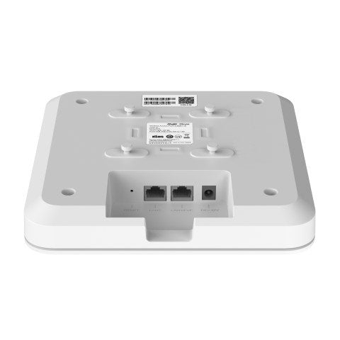 Reyee Ax3200 Wi-Fi 6 Multi-Gigabit Ceiling Mount Indoor Ap 1 2.5gbps Rj45 Port, 1 Gigabit Rj45 Port