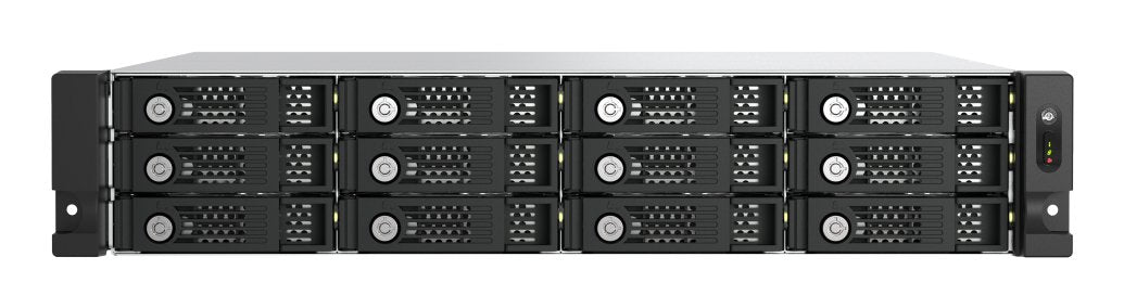 EAN 4711103083239 - QNAP TL-R1200PES-RP caja para disco duro externo Carcasa de disco duro/SSD Negro, Gris 2.5/3.5" imagen 2