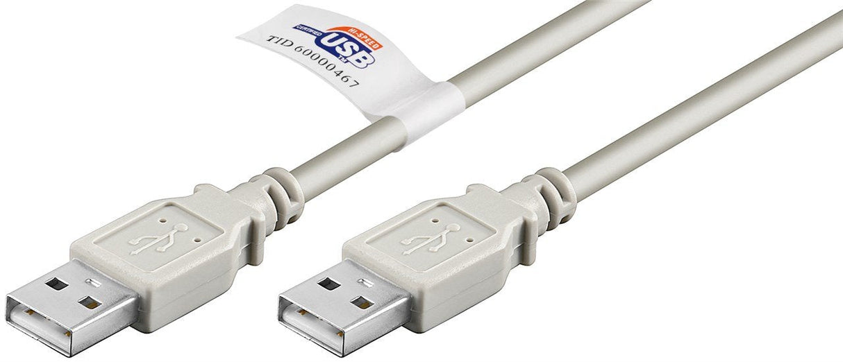 Goobay Cable Usb 2.0 De Alta Velocidad Con Certificado Usb 50796