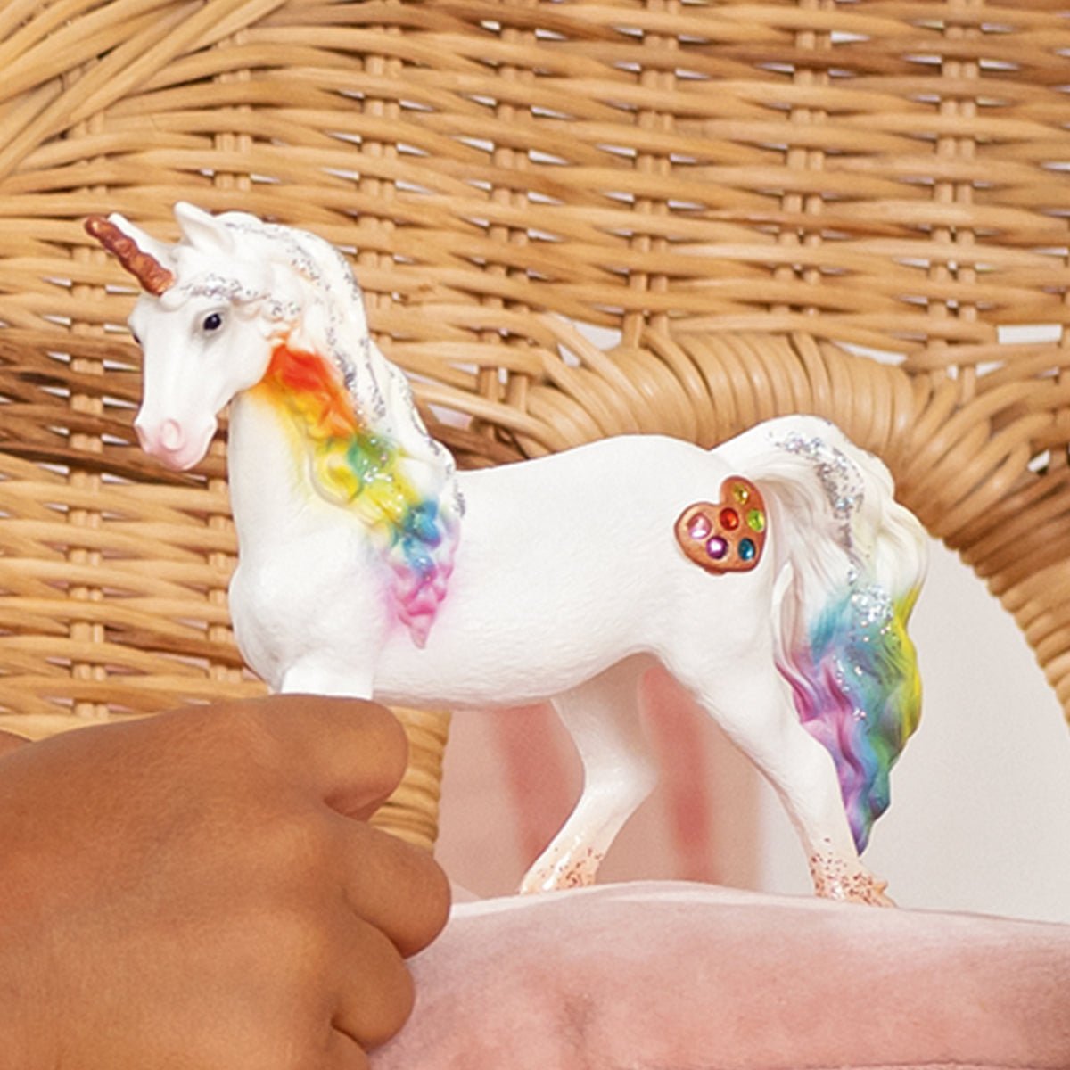 Schleich Yegua Unicornio Arcoíris Bayala 70726