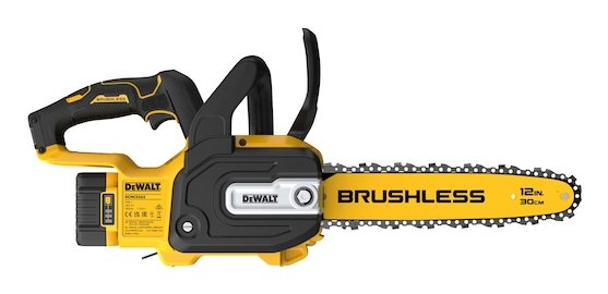 Motosierra Compacta Inalámbrica Dewalt Dcmcs565n, 30 Cm, 18 Voltios, Motosierra Eléctrica Amarillo/Negro, Sin Batería Ni Cargador Dcmcs565n-Xj