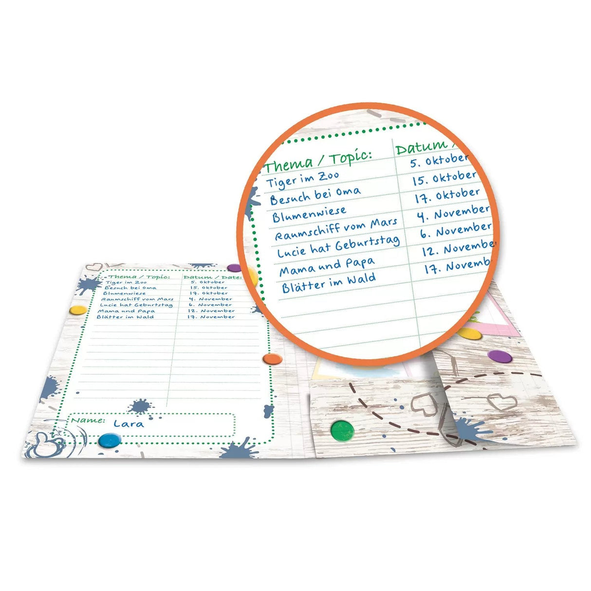 Herma Sammelmappe A3 Sandkamenfriends Pappe