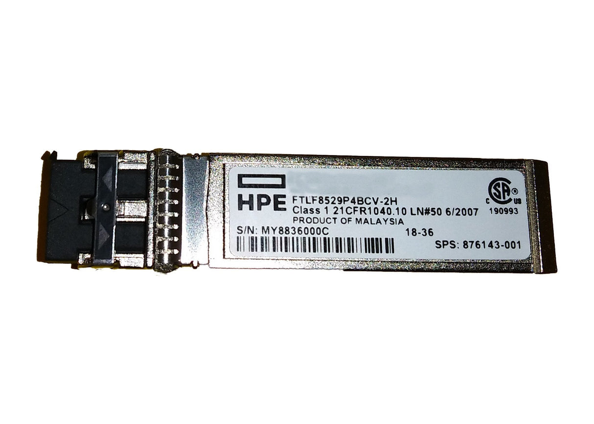 Hpe Sfp (Mini-Gbic)-Transceiver-Módulo - 8 Gb Fibre Channel (Sw)