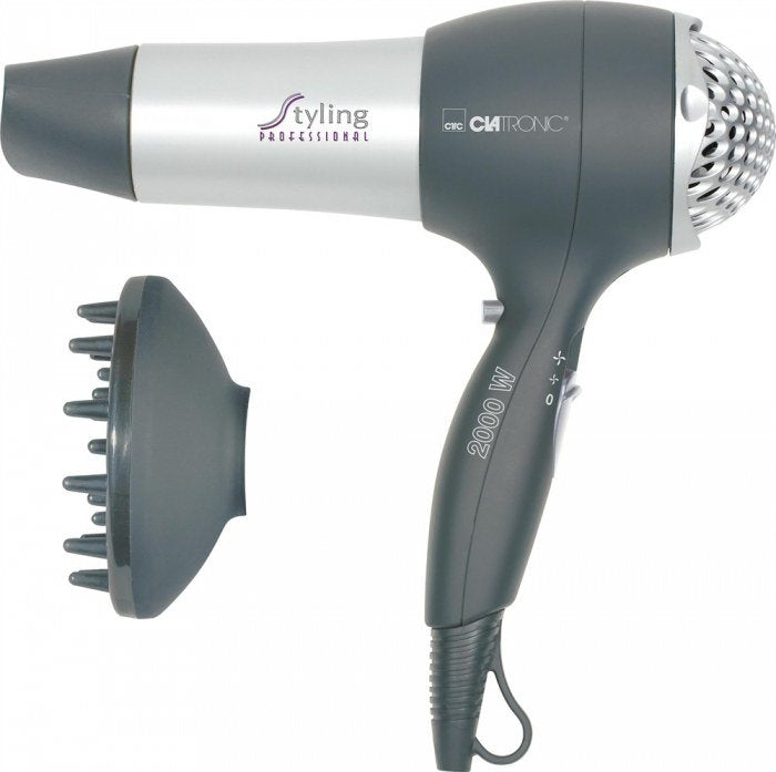 EAN 4006160715514 - Clatronic HTD 3055 secador 2000 W Gris, Plata imagen 1