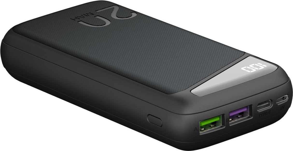 Goobay 53939 Powerbank Batería Externa Polímero De Litio 20000 Mah Negro