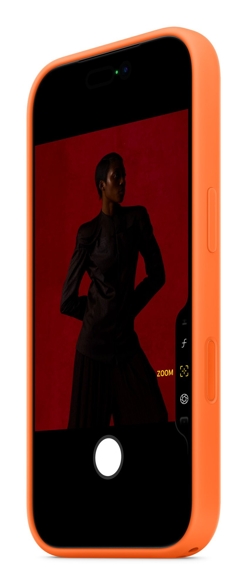 Apple Iphone 17 Pro Silicone Case With Magsafe - Orange