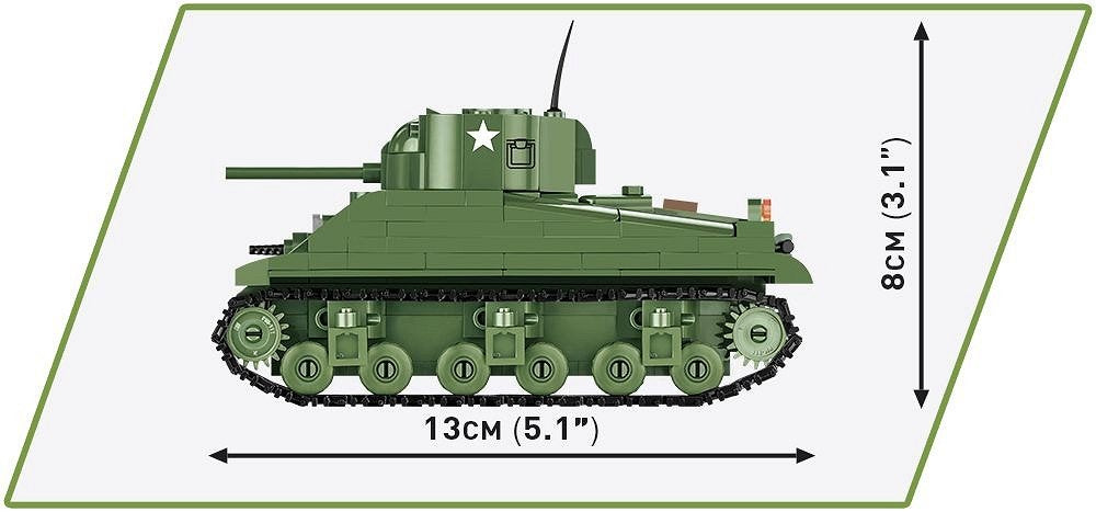 EAN 5902251027155 - COBI Sherman M4A1 imagen 5