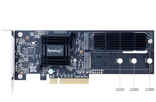Synology M2d18 Adaptador De Compartimento Para Almacenamiento M.2 Card Pcie 2.0 X8