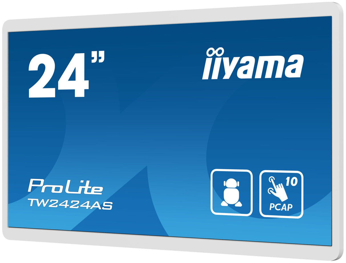 Iiyama Tw2424as 60.5cm Ips Touch 24'' 1920x1080 Micro-Sd 2xusb Blanco