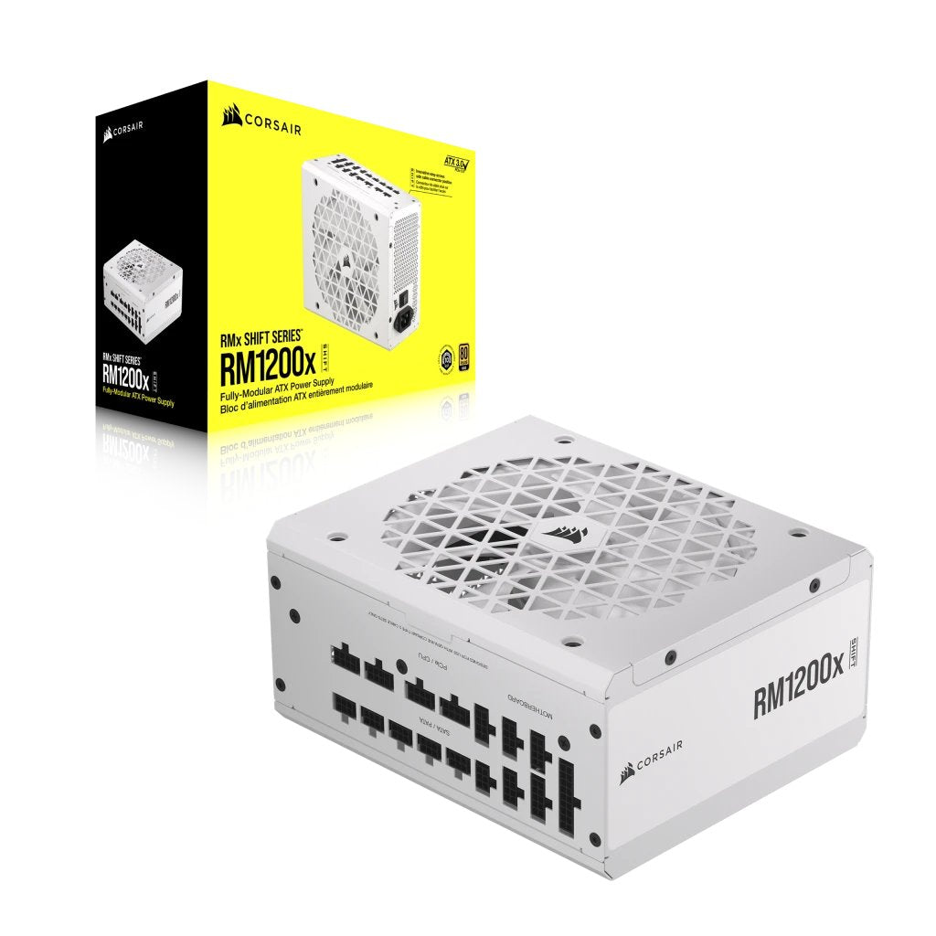 EAN 0840006668688 - Corsair RMx Series RM1200x unidad de fuente de alimentación 1200 W 24-pin ATX ATX Blanco imagen 2