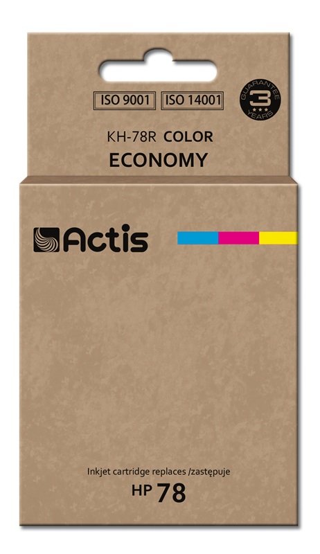 Tinta Actis Kh-78r (Repuesto Hp 78 C6578d - Estándar - 45 Ml - Color)