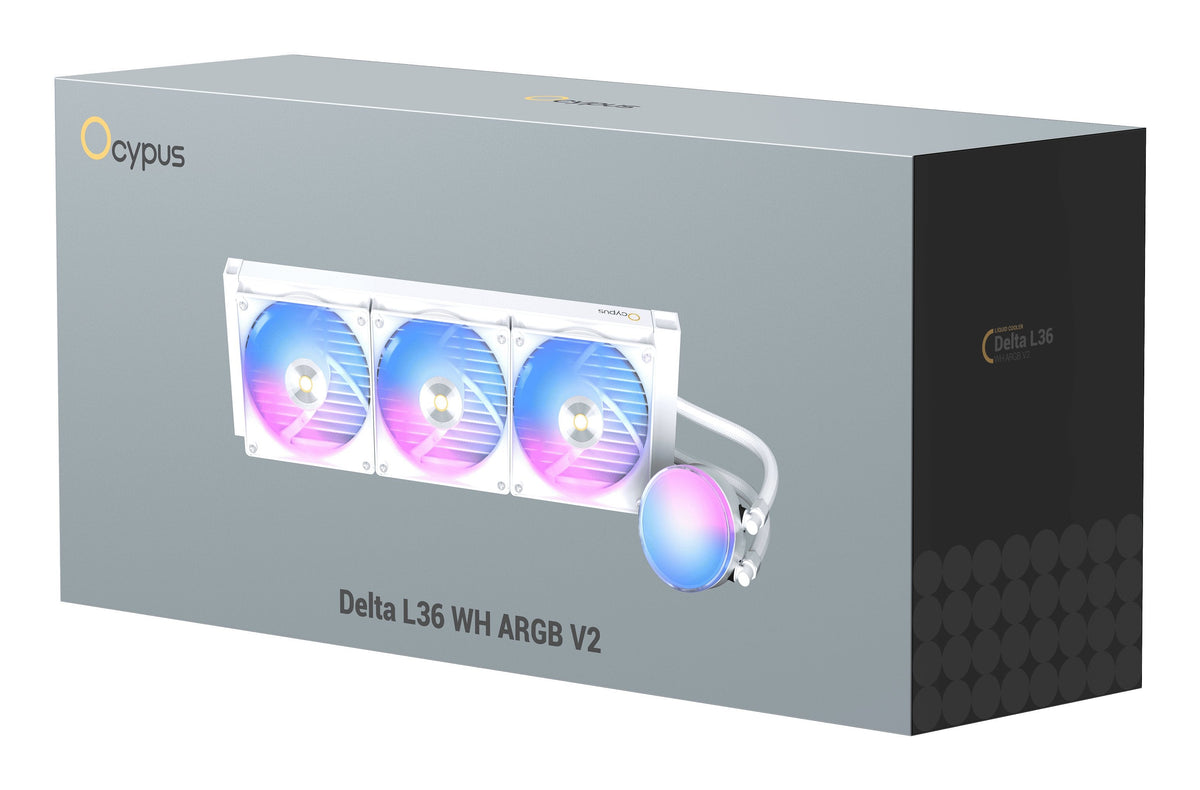 Ocypus Delta L36 Argb V2 (Blanco) Delta-L36-Wh3aawnn02x-Gl