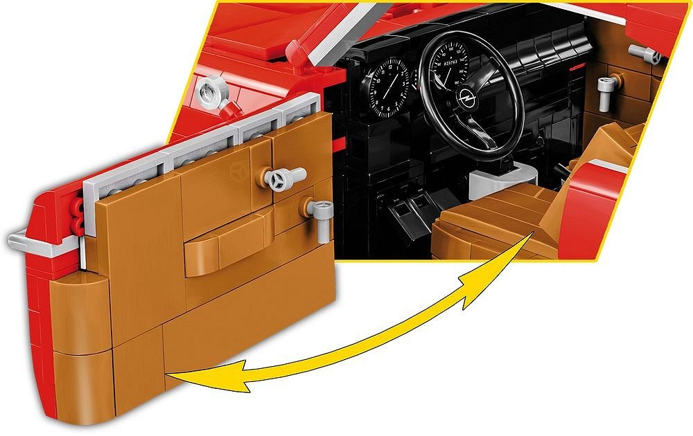 Cobi Opel Rekord C Coupe, Juguete De Construcción Cobi-24345