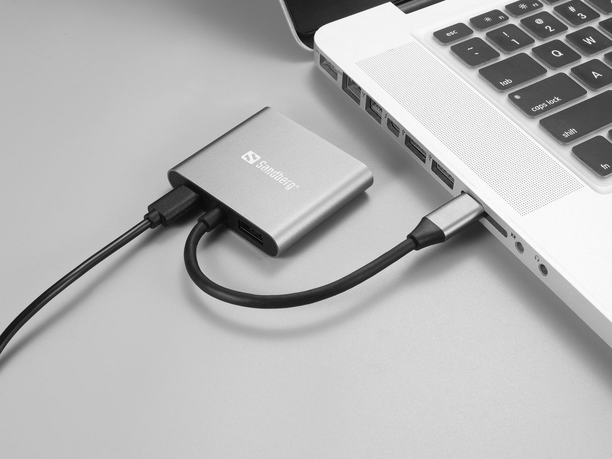 EAN 5705730136443 - Sandberg 136-44 Adaptador gráfico USB Gris imagen 5
