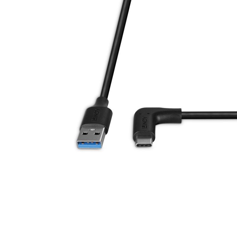 Cable Lindy 32012 Usb 3.2 Gen 2 (3.1 Gen 2) 0,5 M Usb A Usb C Negro
