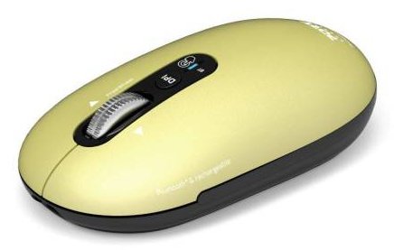 Port Designs Professional Bluetooth Mouse Built-In Usb-C Rechargeable Battery Up To 1 Month Autonomy Freewheel Technology
