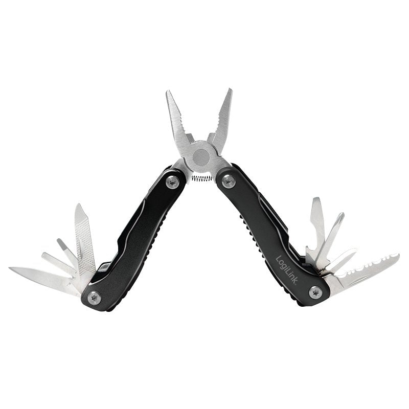 EAN 4052792044591 - LogiLink WZ0044 alicate multiherramienta para bolsillo 11 herramientas Negro, Plata imagen 1