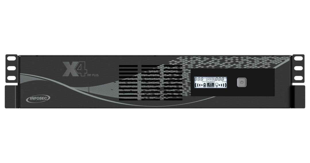 Infosec X4 1000 Rm Plus Sai (Ups) Línea Interactiva 1 Kva 600 W 10 Salidas Ac