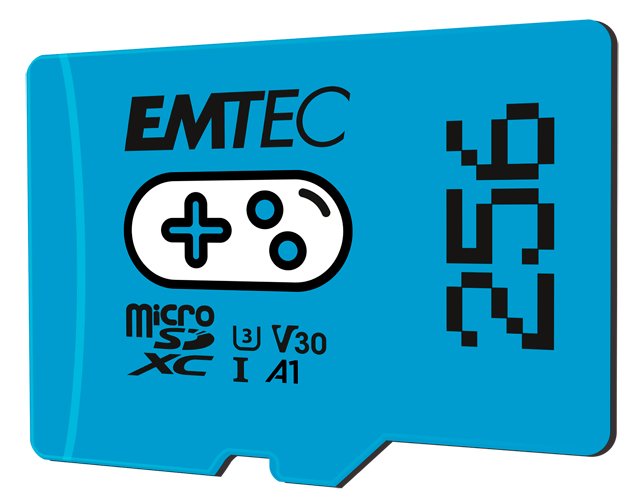 Emtec Msd 256gb Uhs-I U3 V30 A1 Gaming Blue