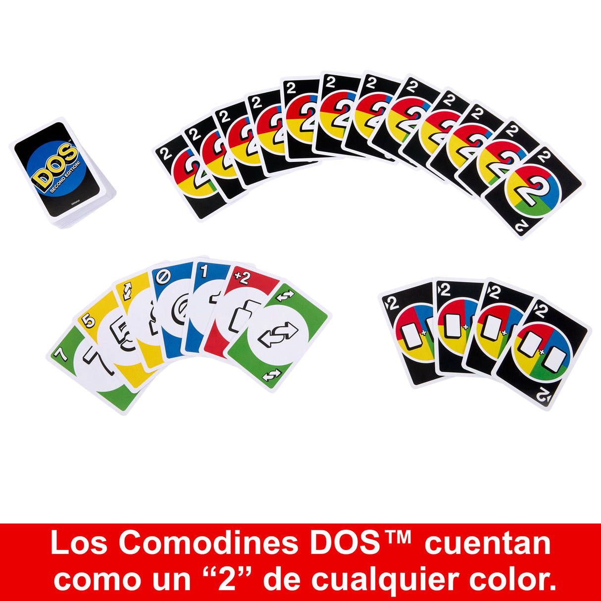 EAN 0194735145591 - Mattel Games HNN01 juego de tablero DOS Second Edition Perder las cartas imagen 11