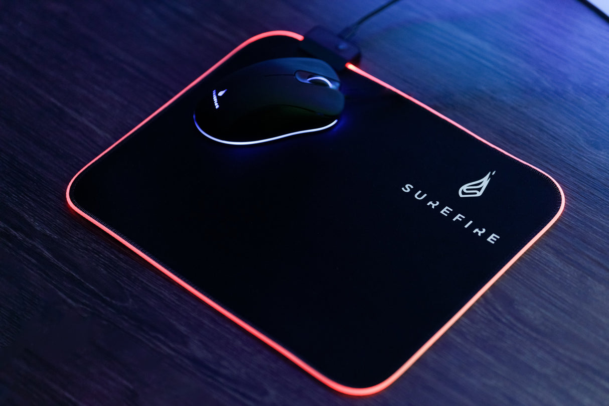Verbatim Alfombrilla Surefire Gaming Silent Flight Rgb-320 / 320 X 260 X 3mm