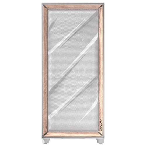 Caja Pc Antec Flux Pro_euv Wood Atx 2xusb3.0 Sin Fuente Blanco