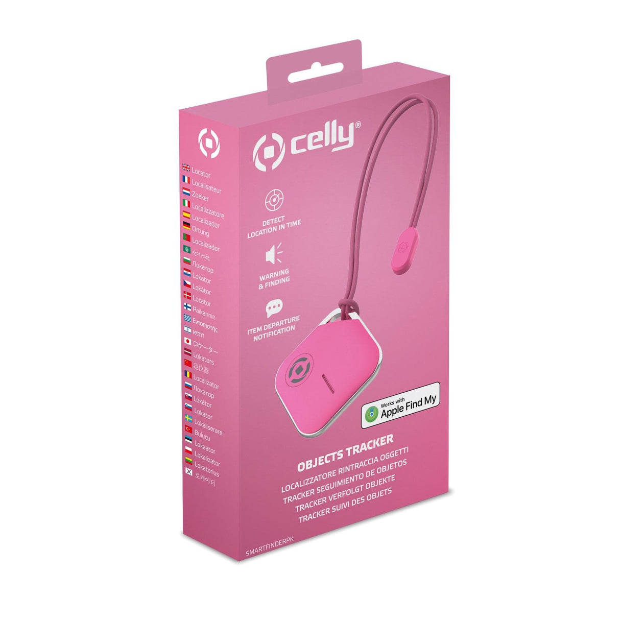 EAN 8021735201922 - Celly SMARTFINDERPK localizador o rastreador GPS Buscador Rosa imagen 3