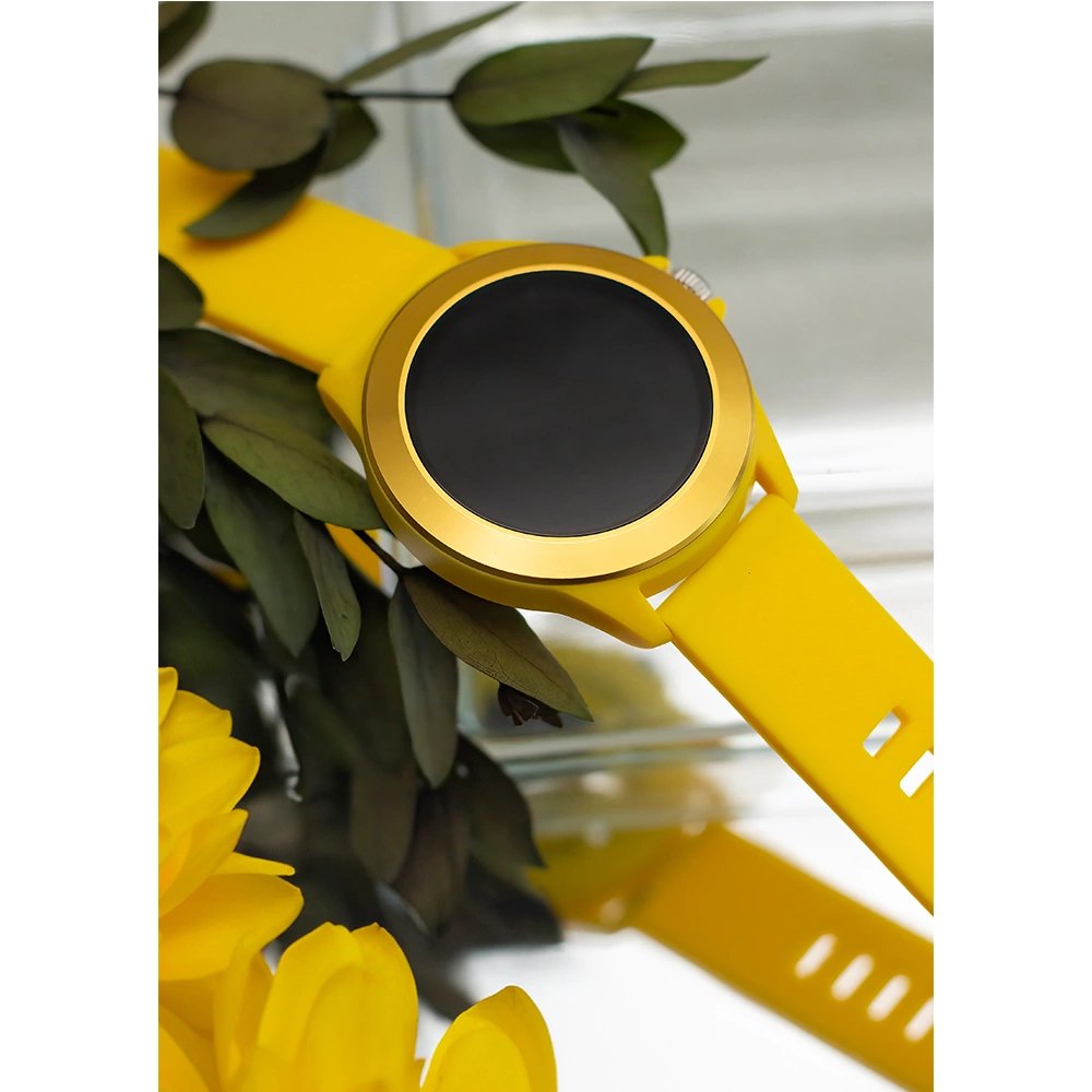 EAN 5900495072252 - Forever CW-300 3,05 cm (1.2") IPS 43 mm Digital 228 x 228 Pixeles Pantalla táctil Amarillo imagen 9