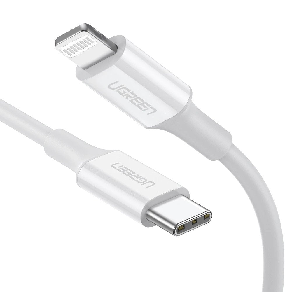 EAN 6957303814930 - Ugreen 10493 cable de conector Lightning 1 m Blanco imagen 1