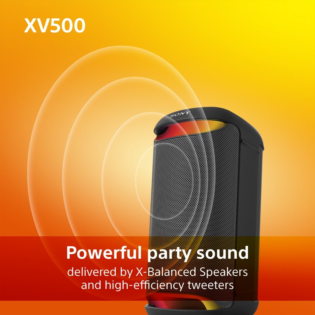 EAN 4548736145481 - Sony XV500 Altavoz para fiestas Negro imagen 2