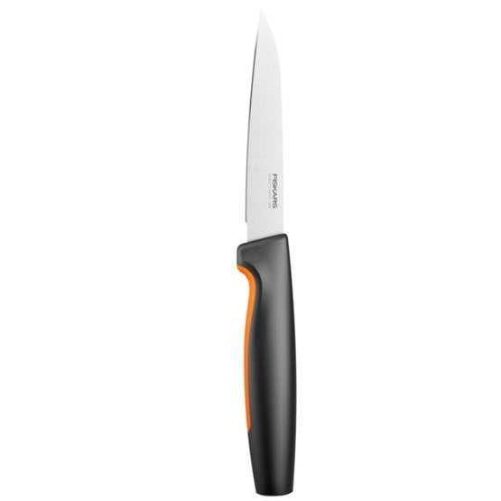 Fiskars Ff Cuchillo Para Verdura 1057542 Negro, 1 Pieza(S), Apto Para Lavavajillas, 11 Cm