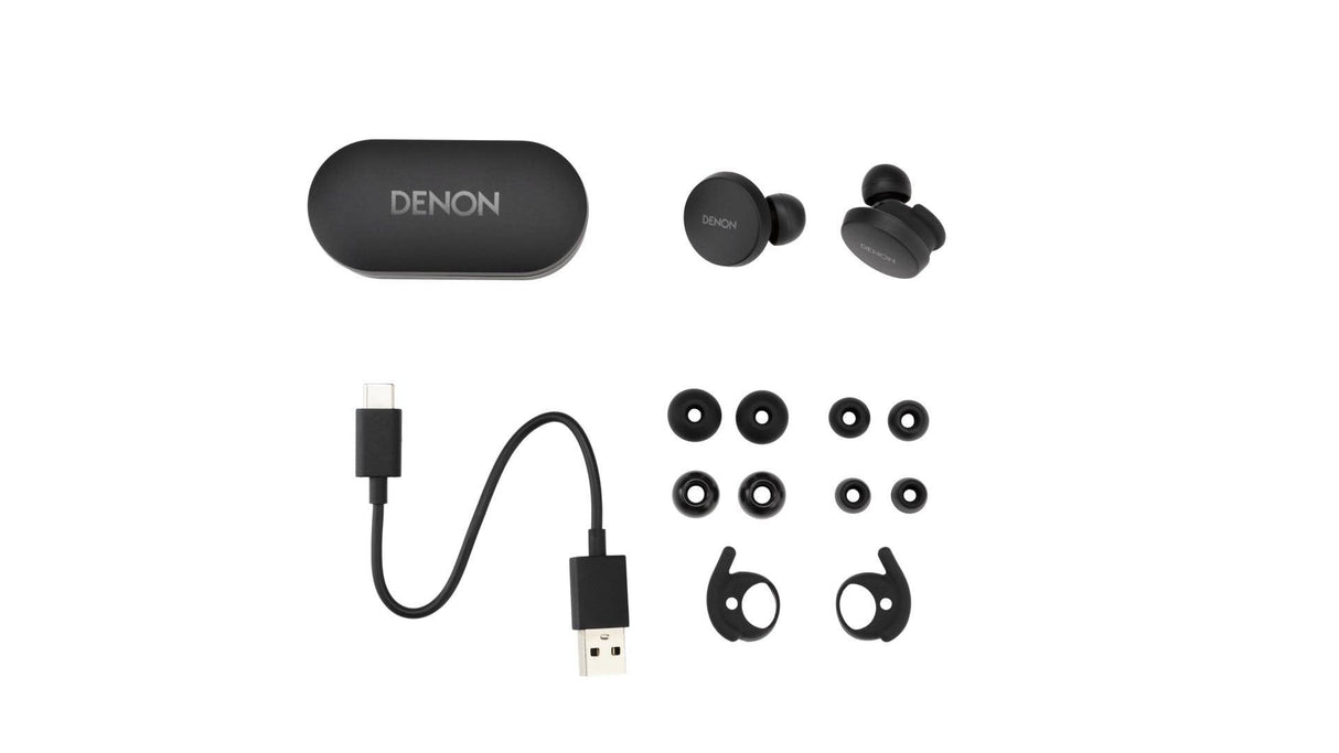 Auriculares Denon Perl, Negro, Usb-C, Bluetooth, Ipx4 747192142315