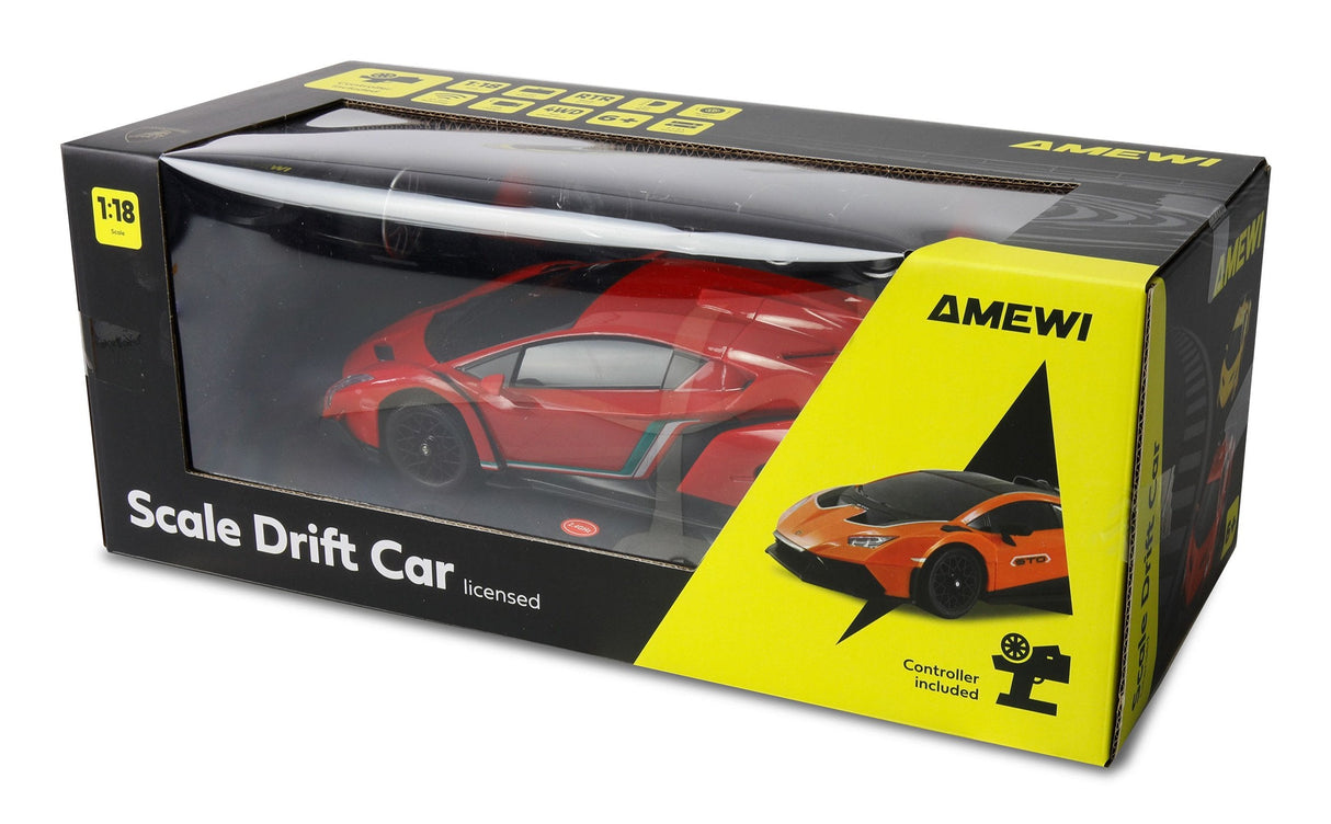 Amewi Rc Drift Lizenz Lamborghini Veneno Rot