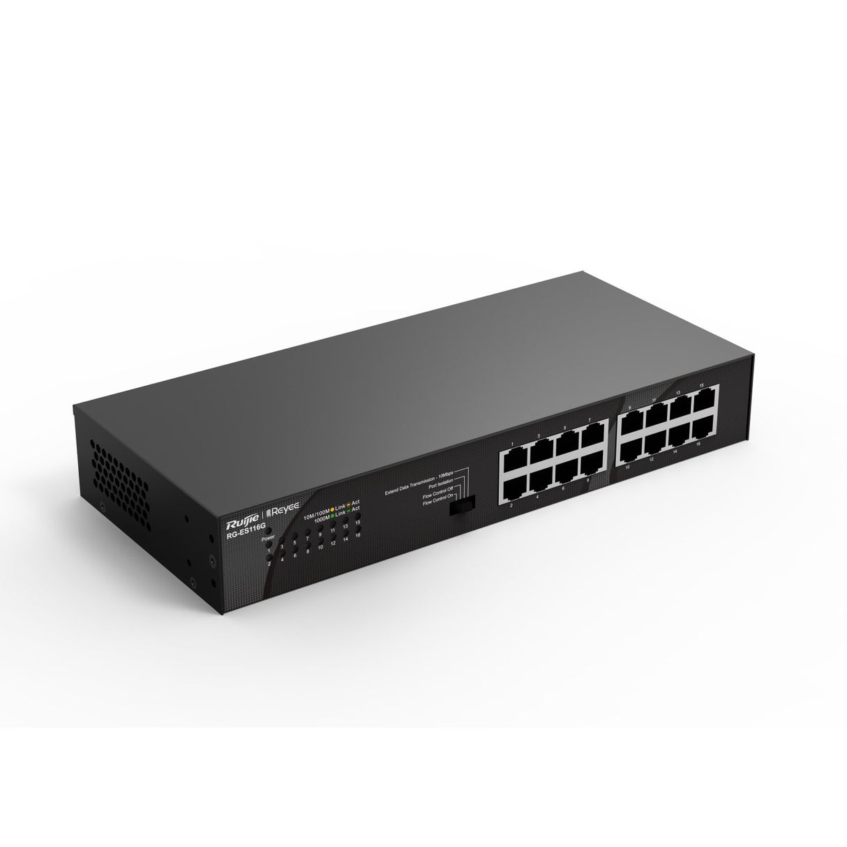 EAN 6971693270312 - Ruijie Networks RG-ES116G switch No administrado Gigabit Ethernet (10/100/1000) Negro imagen 3