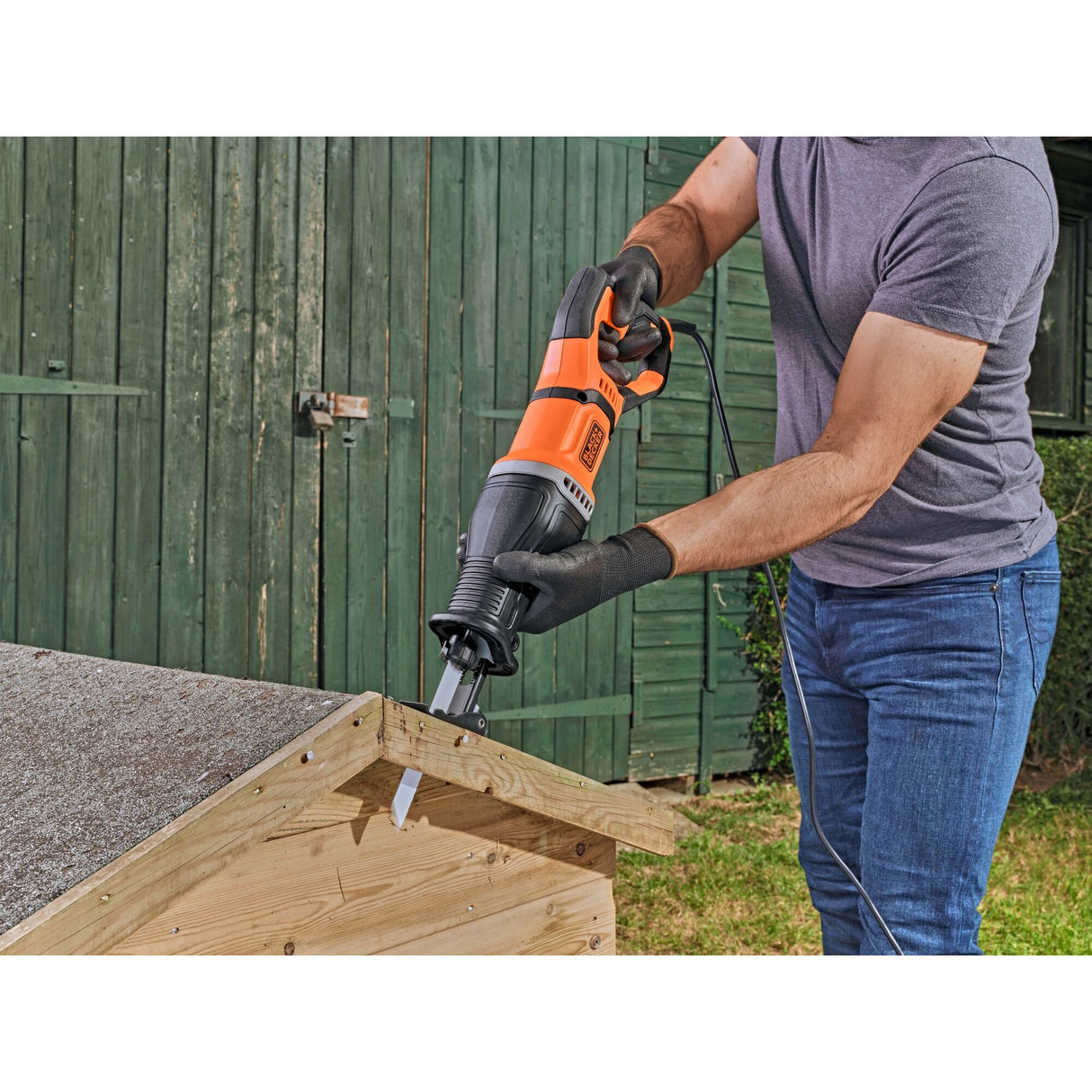 EAN 5035048737279 - Black & Decker BES301-QS sierra recíproca 2800 spm 750 W Negro, Naranja imagen 10