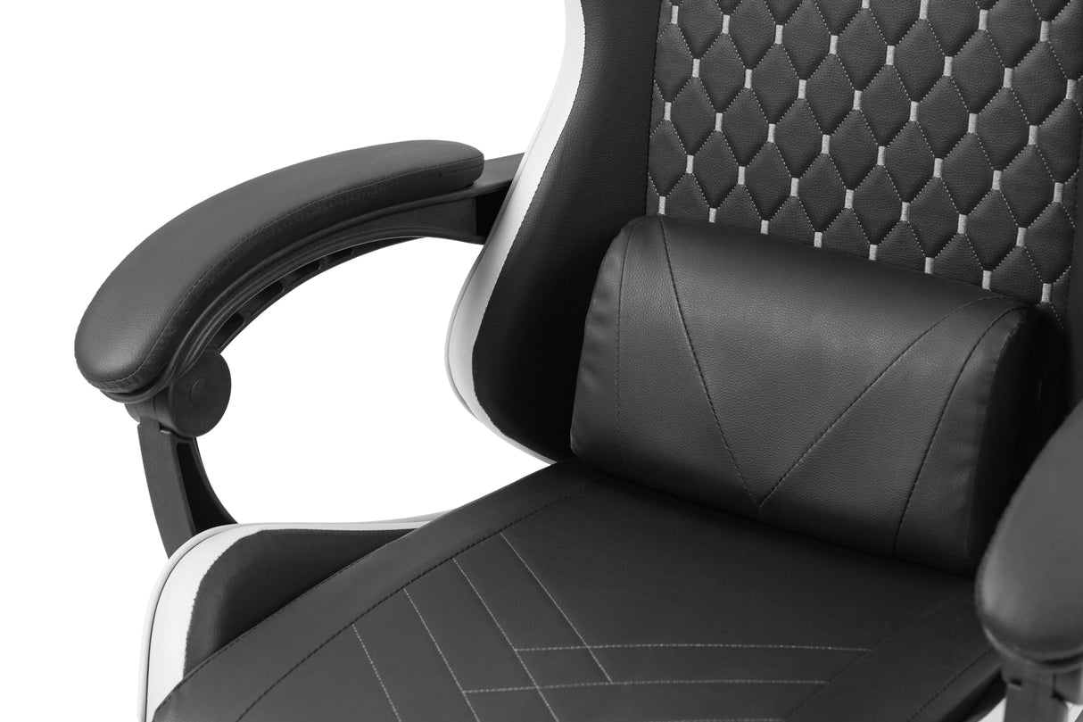 EAN 8435693111030 - Mars Gaming MGC-X Silla para videojuegos de PC Asiento acolchado Negro, Blanco imagen 11