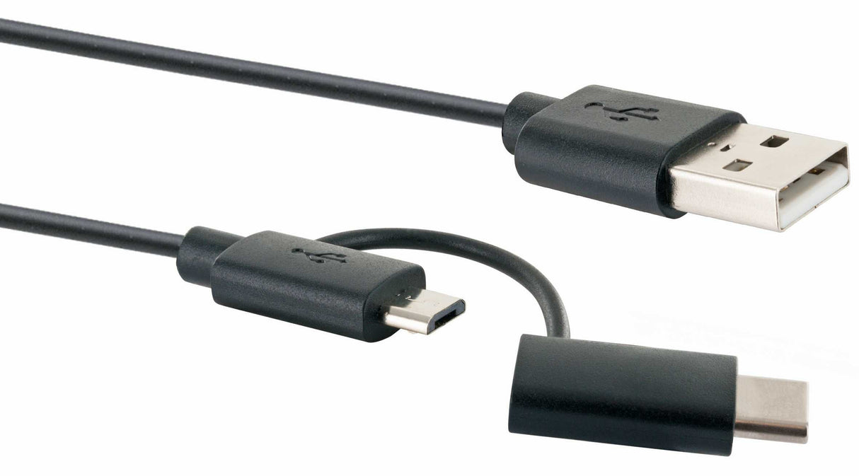 Cable Multiadaptador Usb 3.1 Schwaiger Usb 3.1 C 1m, Sw