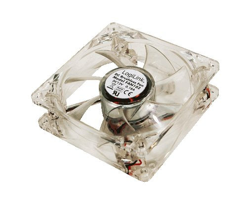 EAN 4260113565261 - LogiLink PC case fan Carcasa del ordenador Ventilador 8 cm Transparente imagen 1